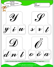 Büyük ve Küçük Sesleri Eşleştir